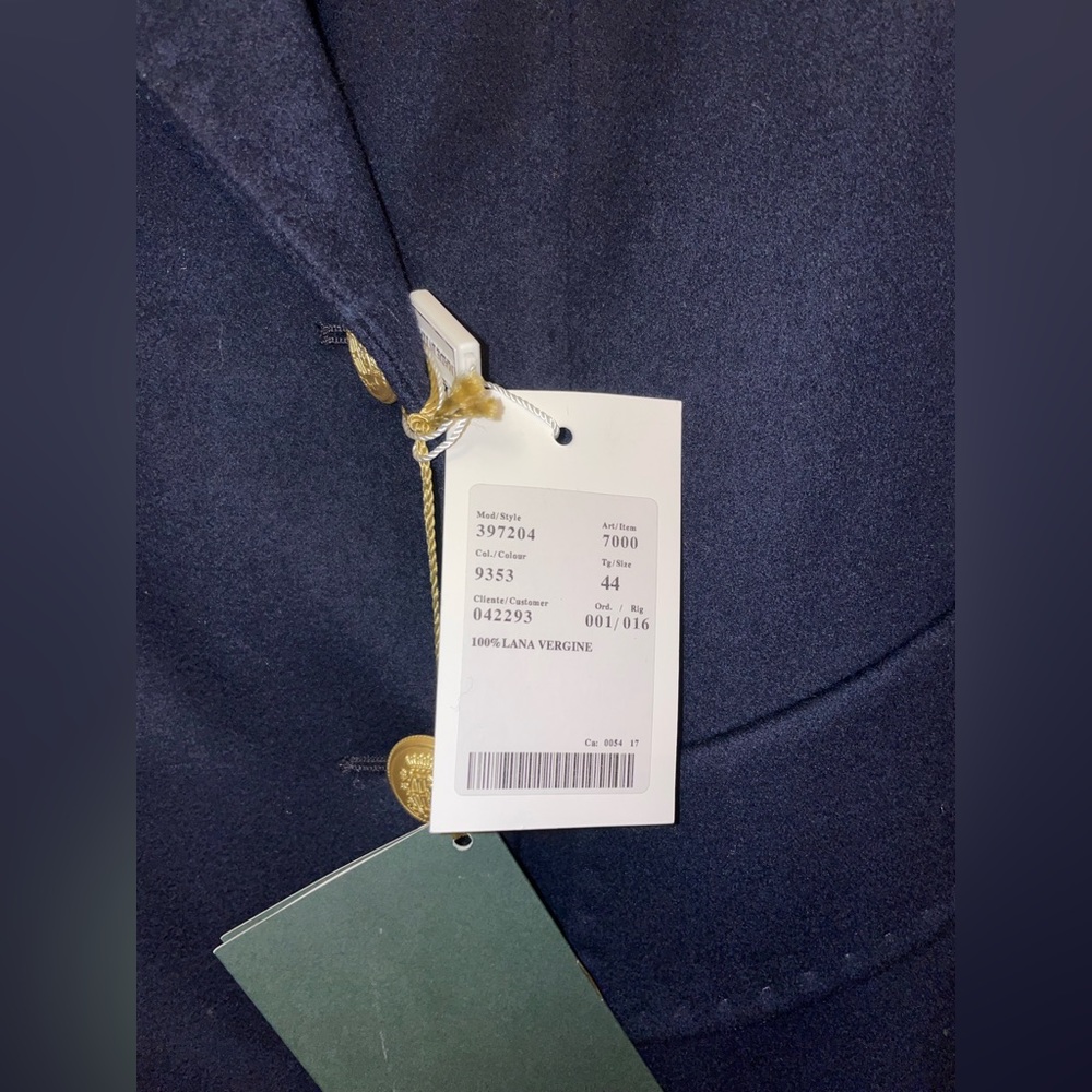 Loro Piana Capolavoro Double Brested Jacket Size 46IT  12US Style 397204 NEW NAV - Picture 11 of 12
